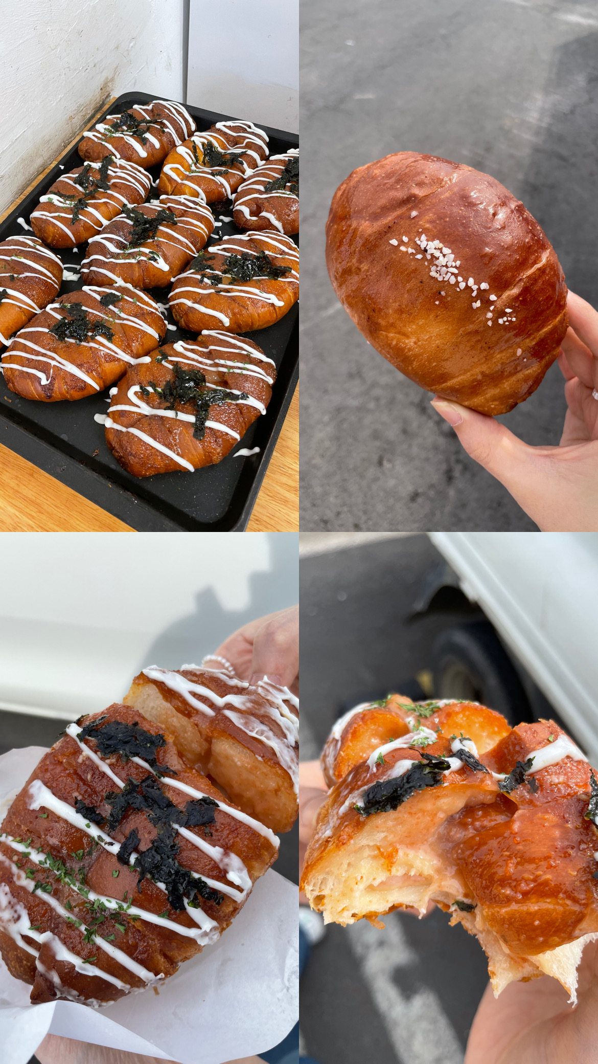 제주도 픽업카페 명란소금빵, 소금빵 사진