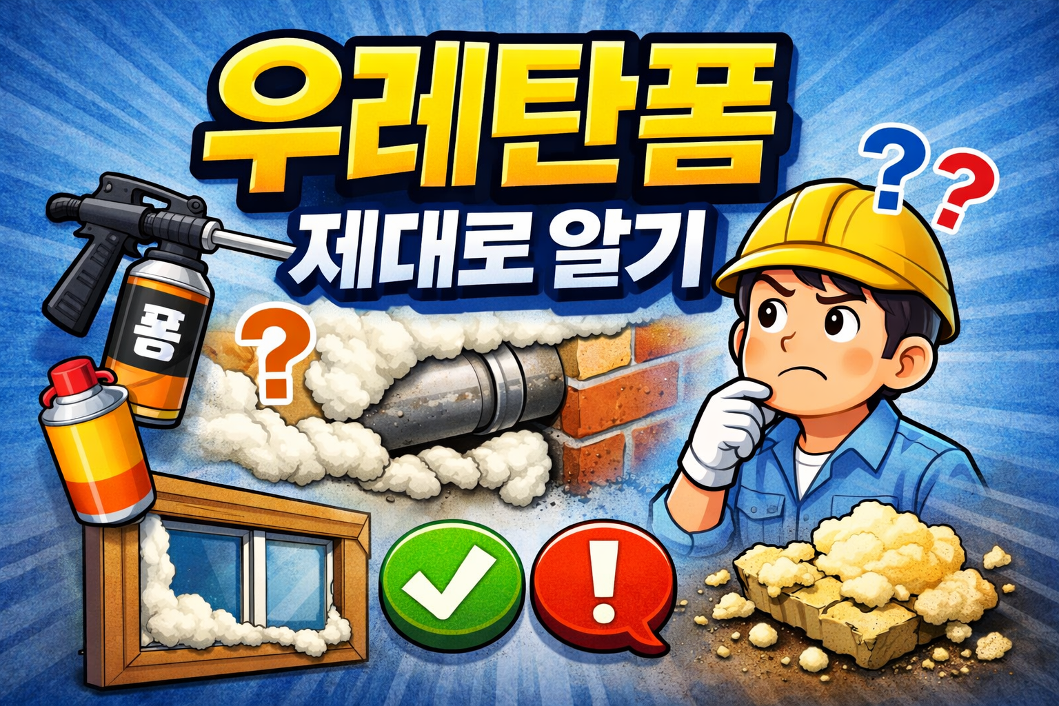 우레탄폼 제대로 알기