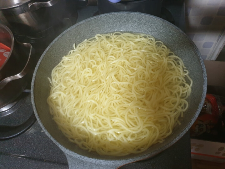 스파게티면 삶기