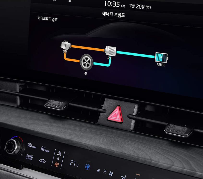 스포티지 하이브리드 드라이빙 모드