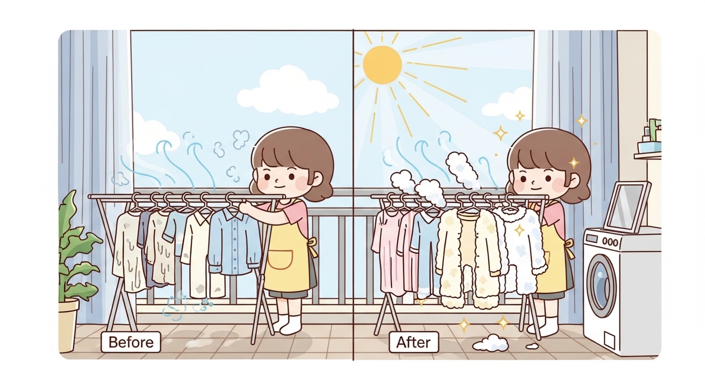 빨래 쉰내 제거