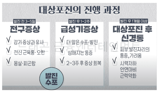 대상포진 진행과정