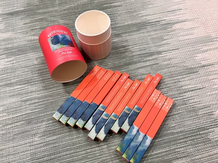 개별 종이 포장 사진