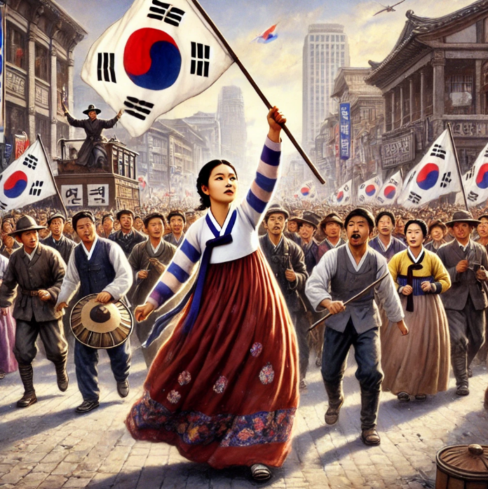 항일운동의 중심 3.1운동(유관순열사)