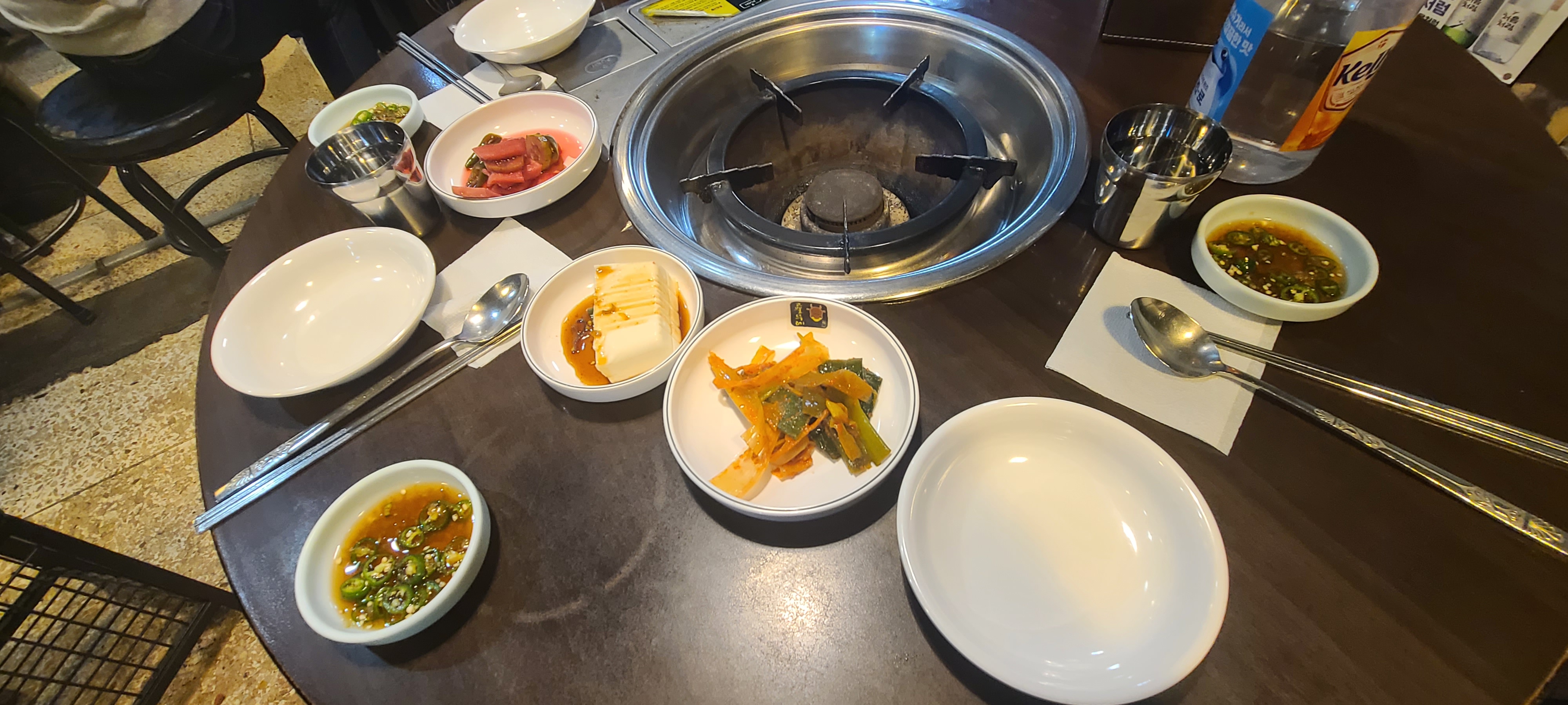 놀뫼곱창 성남맛집 수정구맛집 곱창맛집 곱창구이 메뉴판 기본반찬