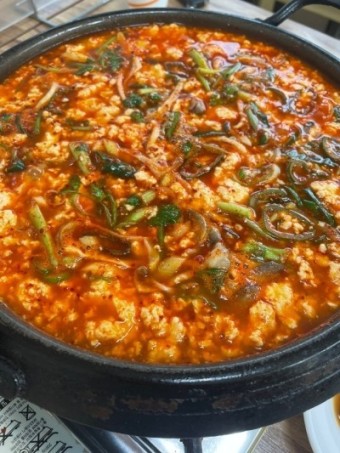 초당 순두부 전골