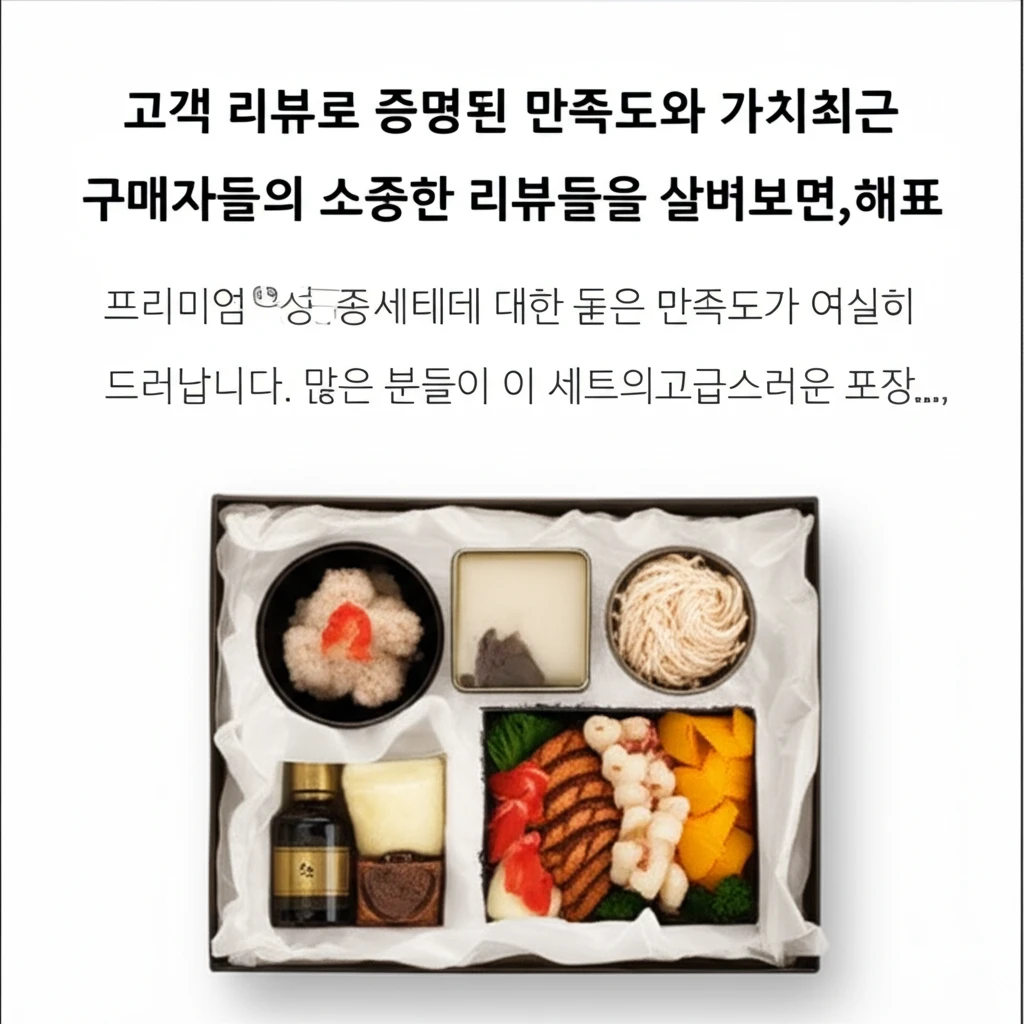 명절 선물 이걸로 끝 해표 프리미엄 