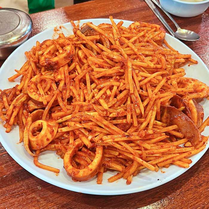 놀토 놀라운 토요일 숙대입구 후암 재래시장 오징어 보쌈 맛집