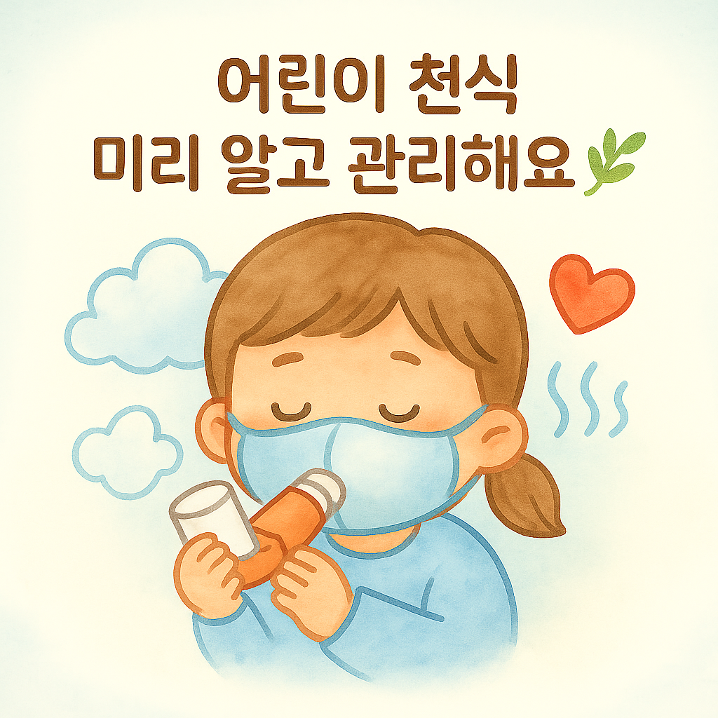 어린이 천식 미리 알고 관리해요