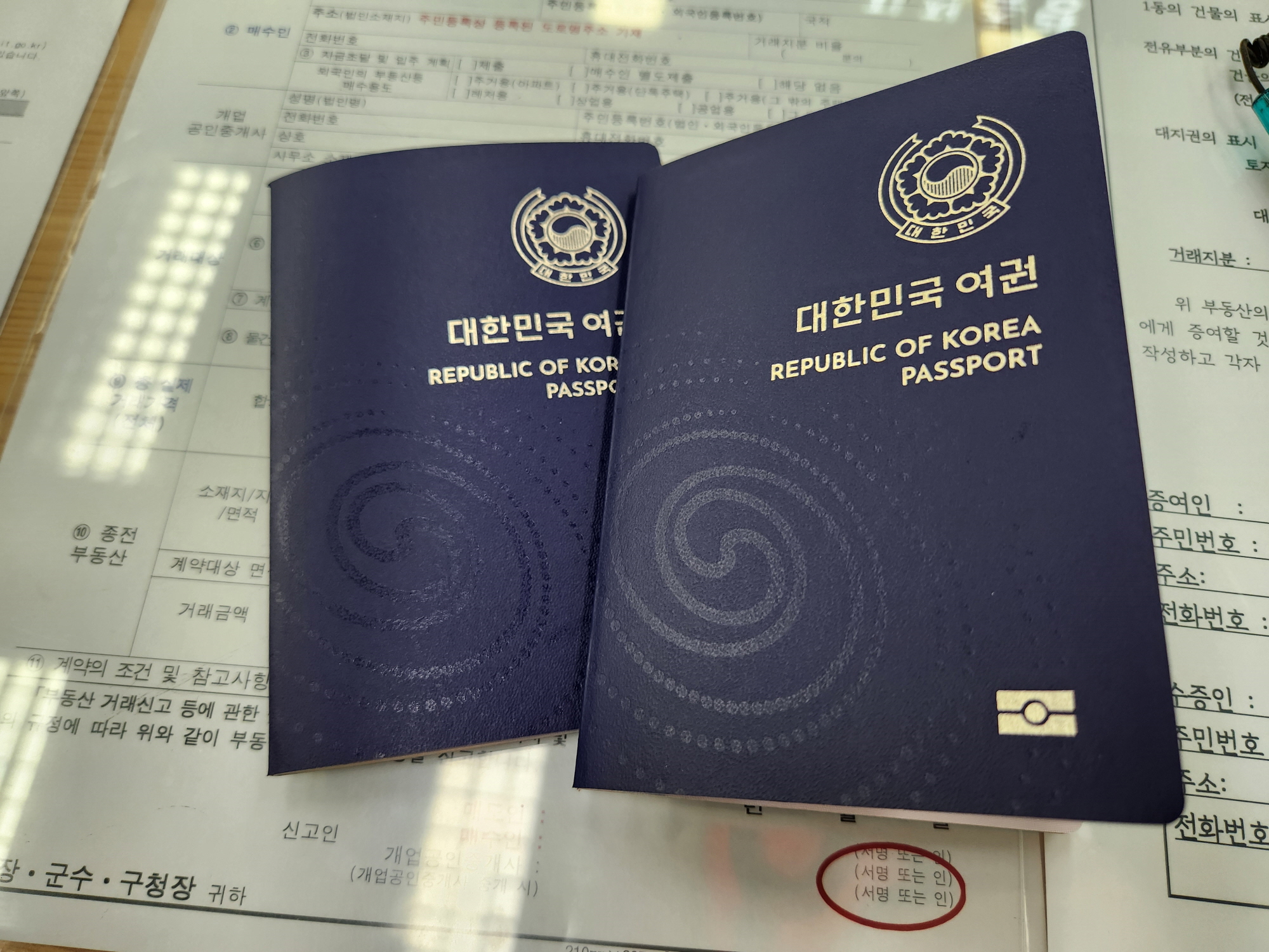 오왕왕서서방 - 여권2