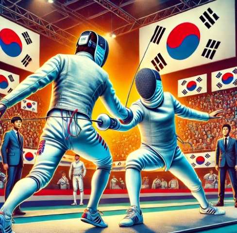 올림픽 펜싱경기