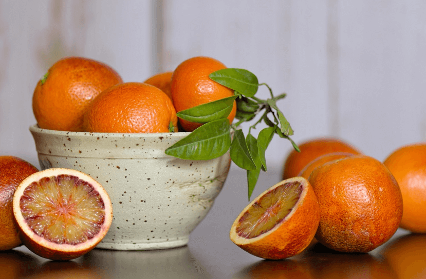 칼륨이 들어간 오렌지 사진