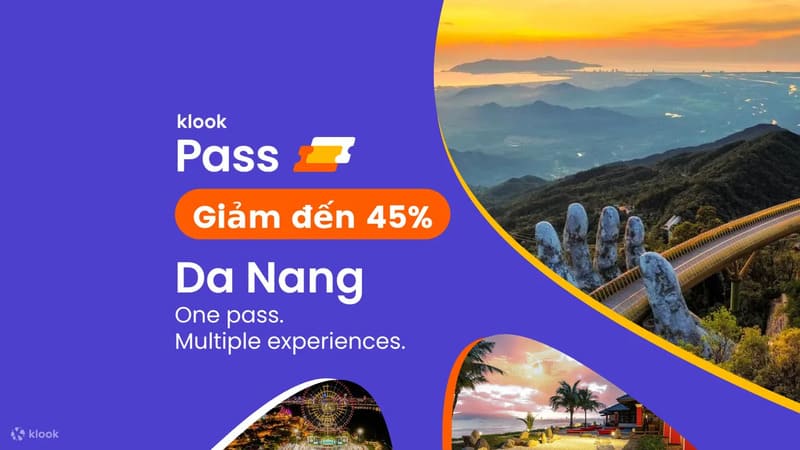 클룩 다낭 패스 할인 프로모션 베트남 경기도 다낭시