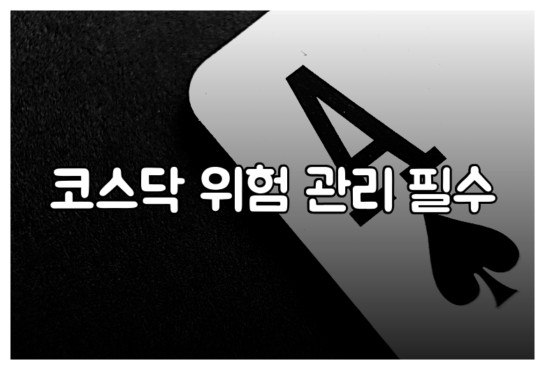 코스닥 위험 관리 필수