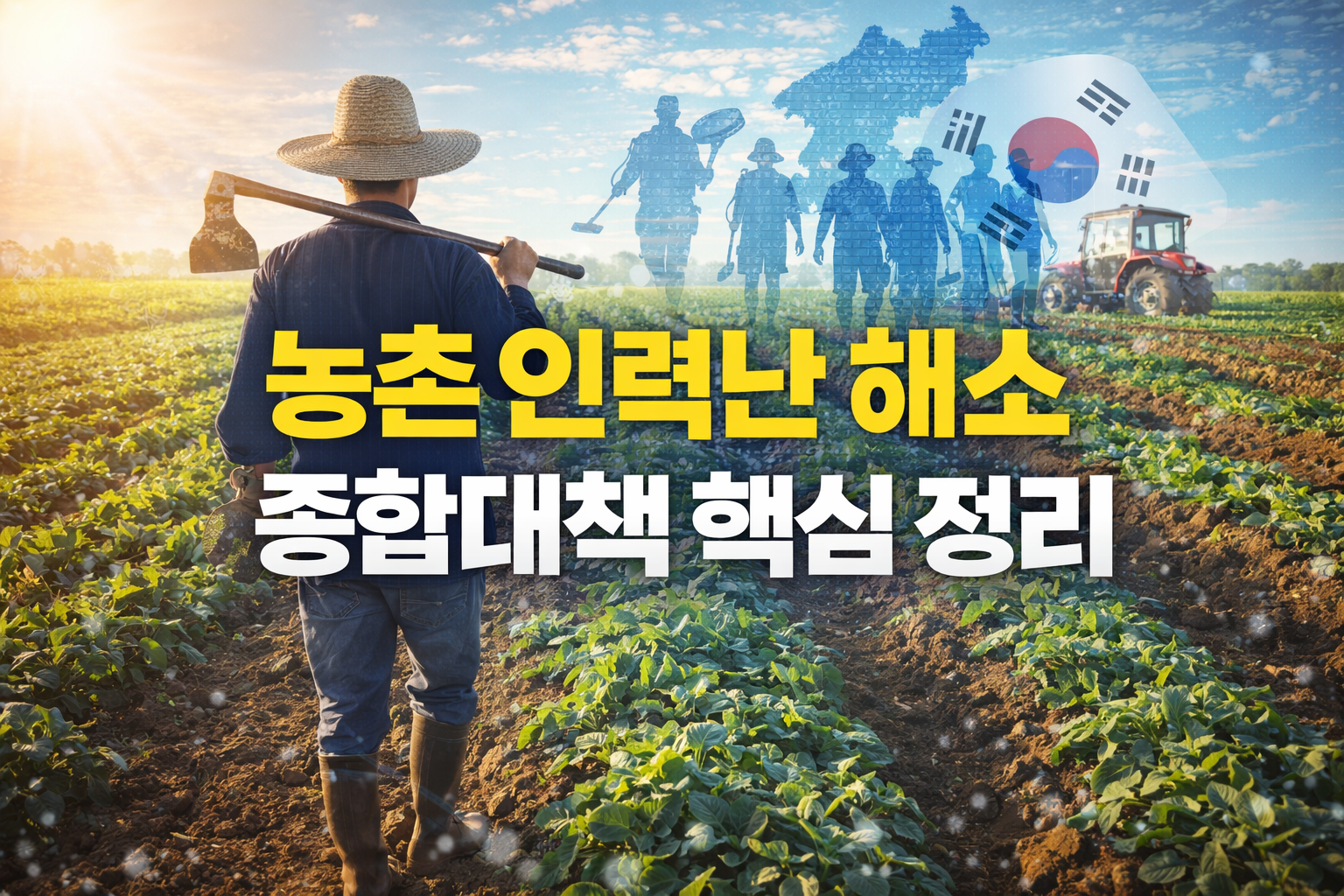 농업 공공 인력공급 60%로 확대&hellip;농촌 일손난 대책 총정리