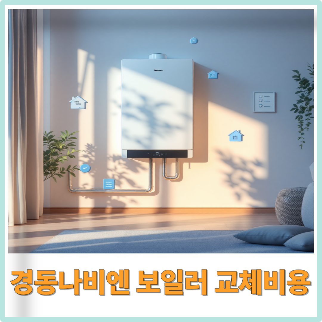 경동나비엔 보일러 교체비용(평수&middot;모델별) 이미지