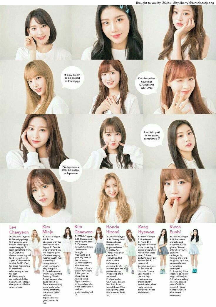아이즈원 프로듀스48 사진 모음 아이즈원 프로듀스48 사진 모음
