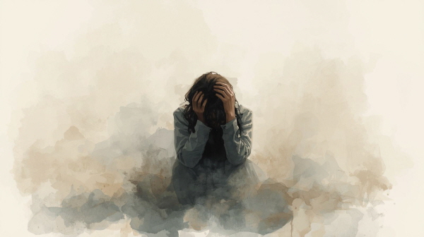 INFJ는 상처를 침묵으로 감춥니다. 하지만 그 침묵은 단순한 조용함이 아니라, 단절의 신호일 수 있습니다에 관한 그림입니다