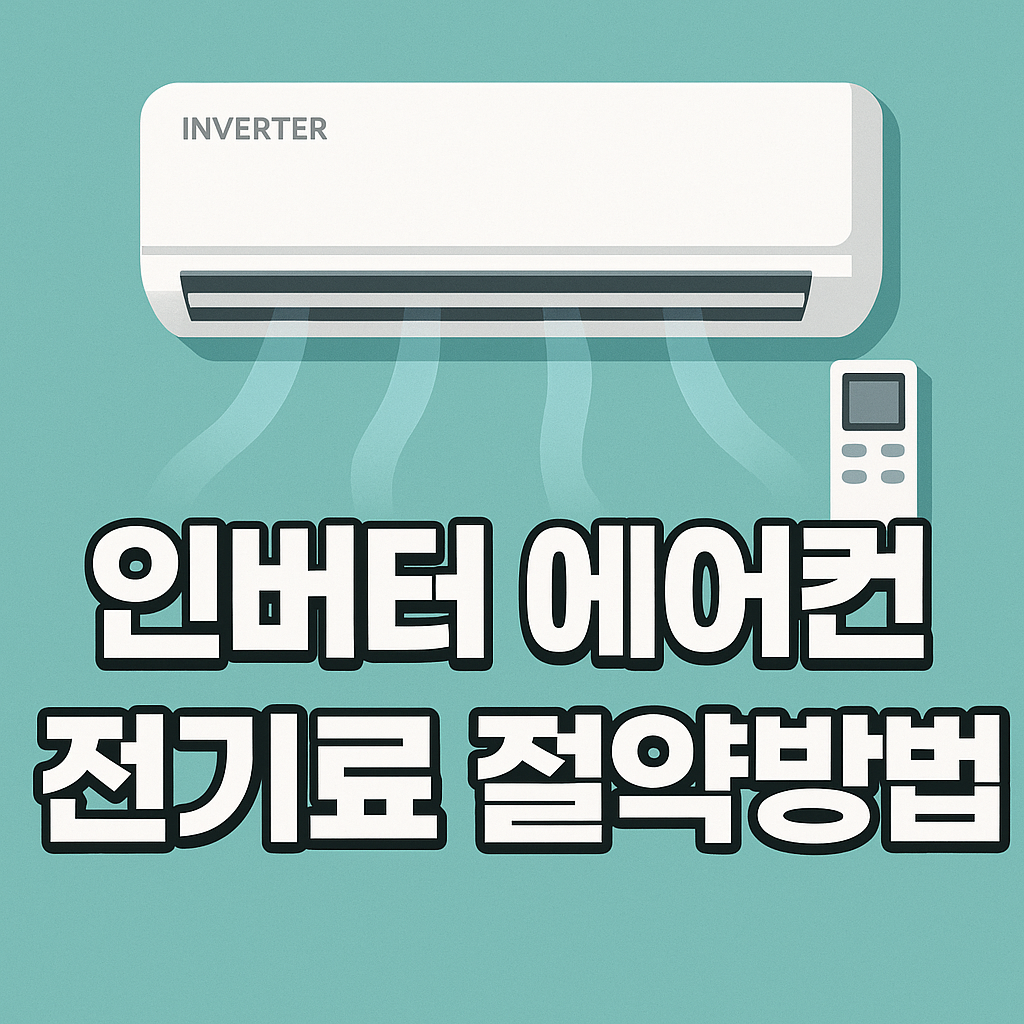 인버터 에어컨 전기료 절약방법