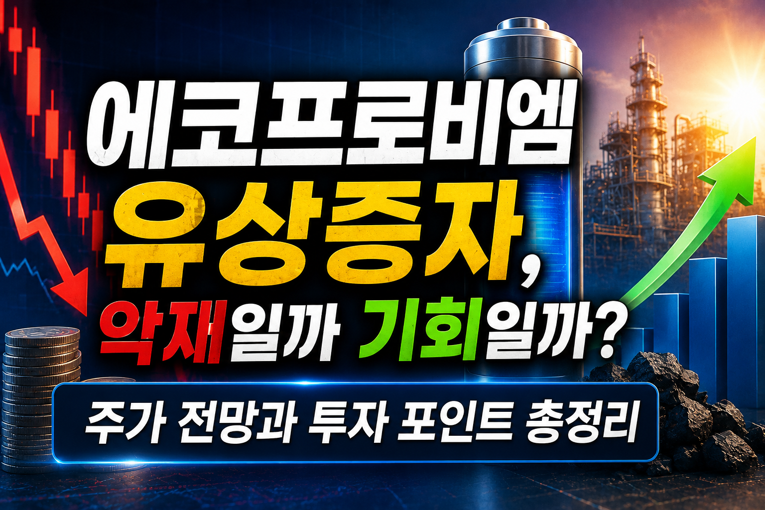 에코프로비엠 유상증자, 악재일까 기회일까? 주가 전망과 투자 포인트 총정리 관련 사진