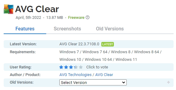 AVG-Clear