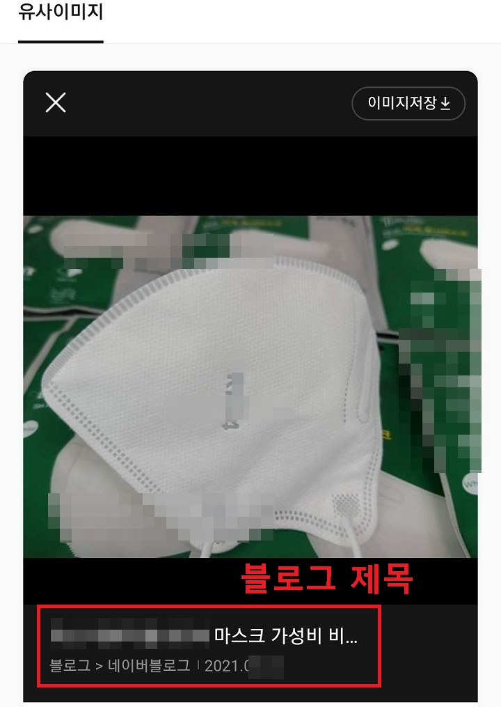 블로그 제목 보임
