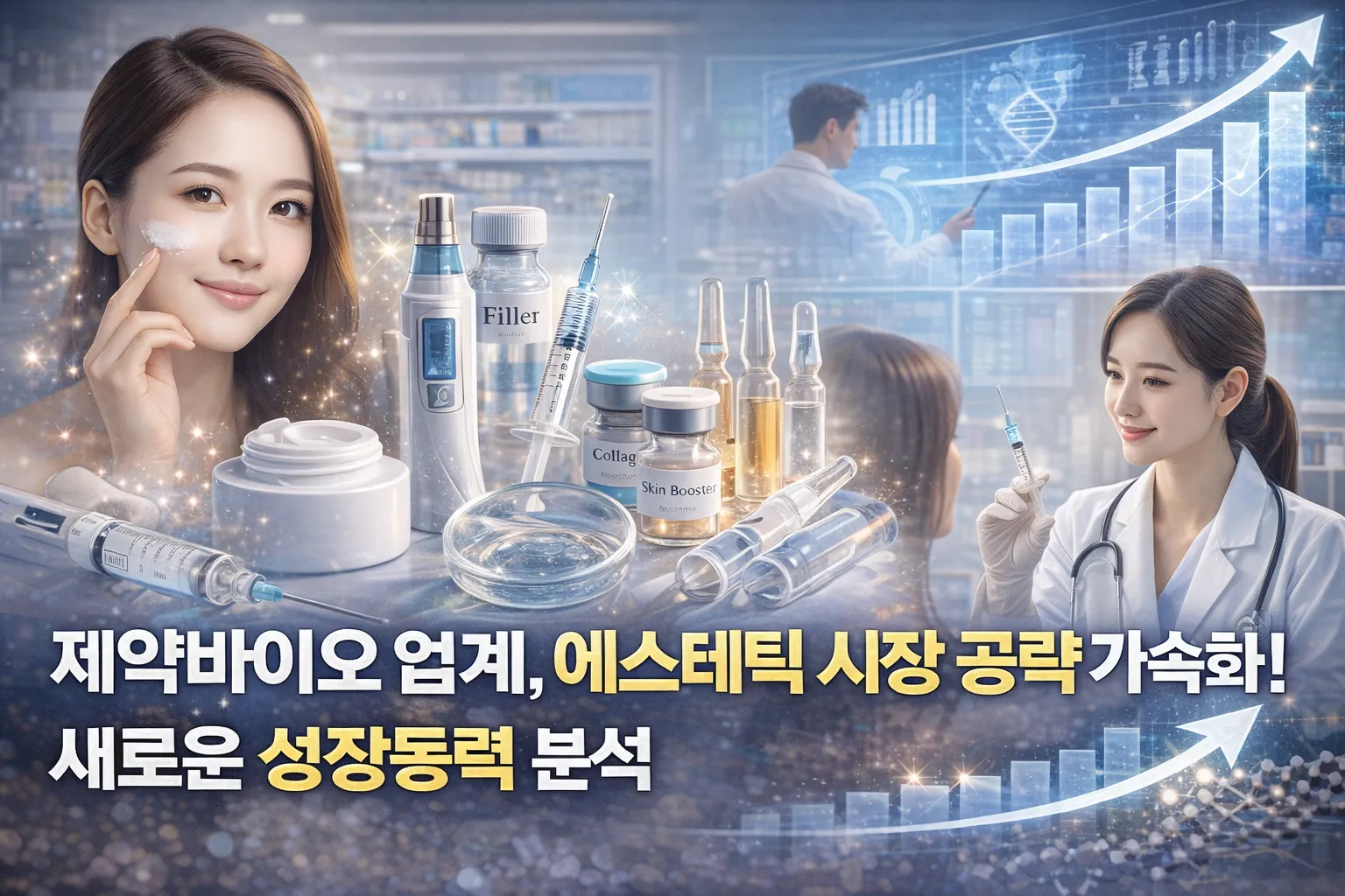 제약바이오 업계, 에스테틱 시장 공략