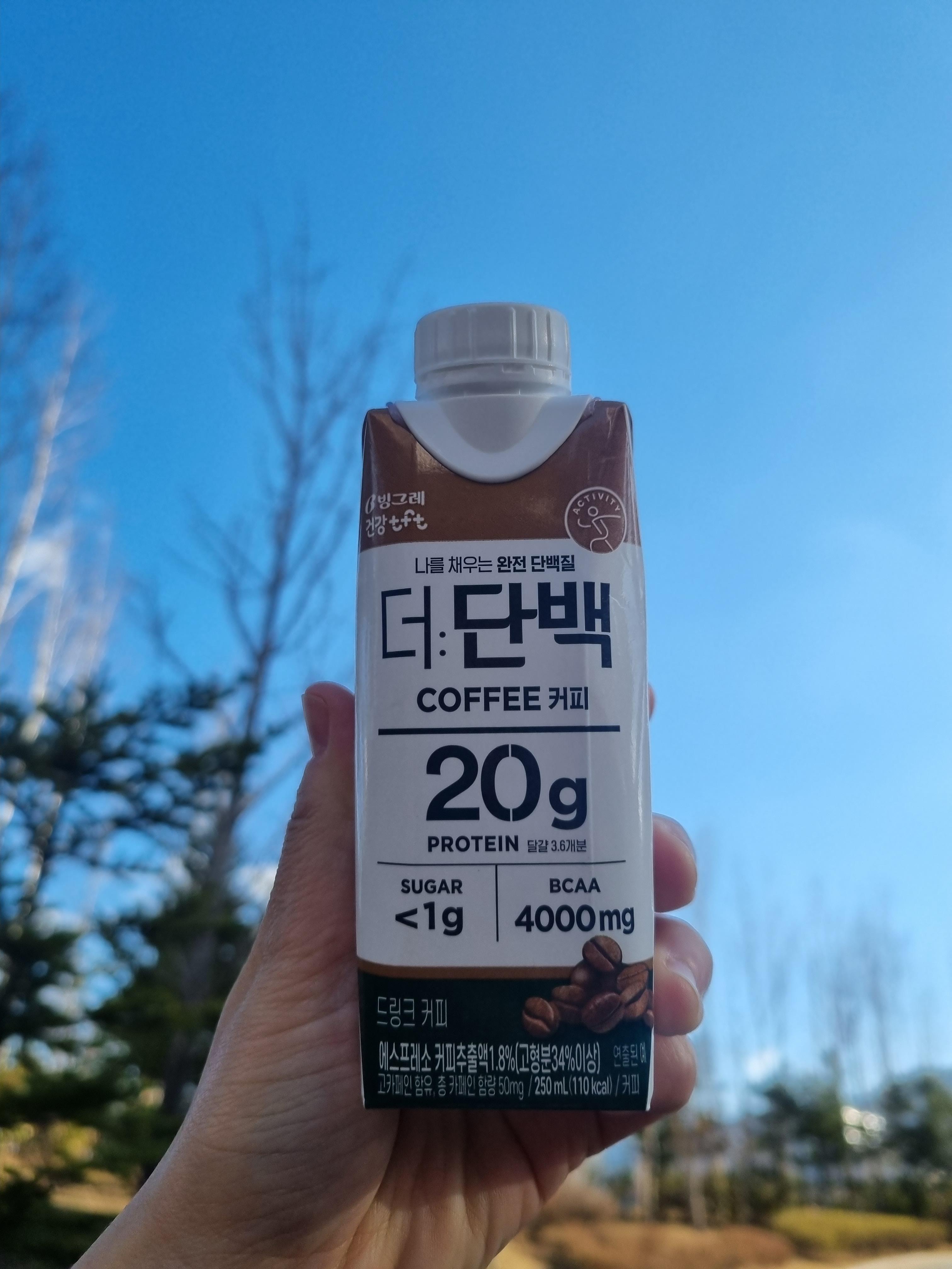 빙그레 더단백 커피
