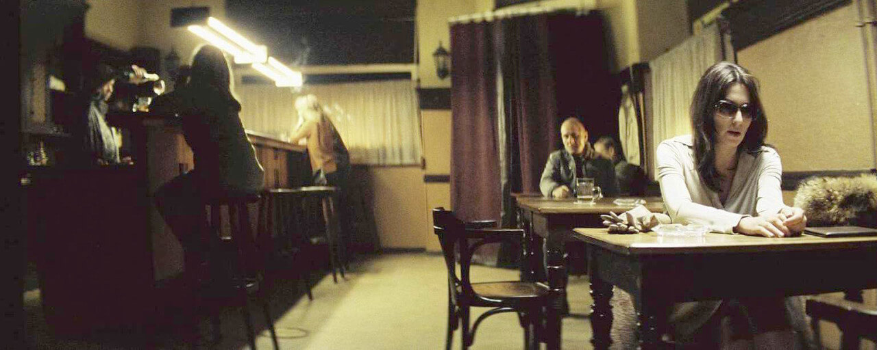 비즐러가 크리스타의 고통을 향한 연민을 느끼게 되는 장면