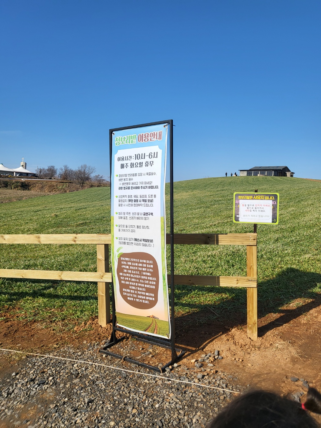 보령 청보리밭(천북 카페), 청보리창고