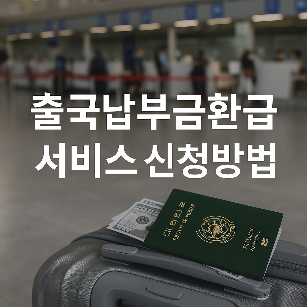 출국납부금환급서비스