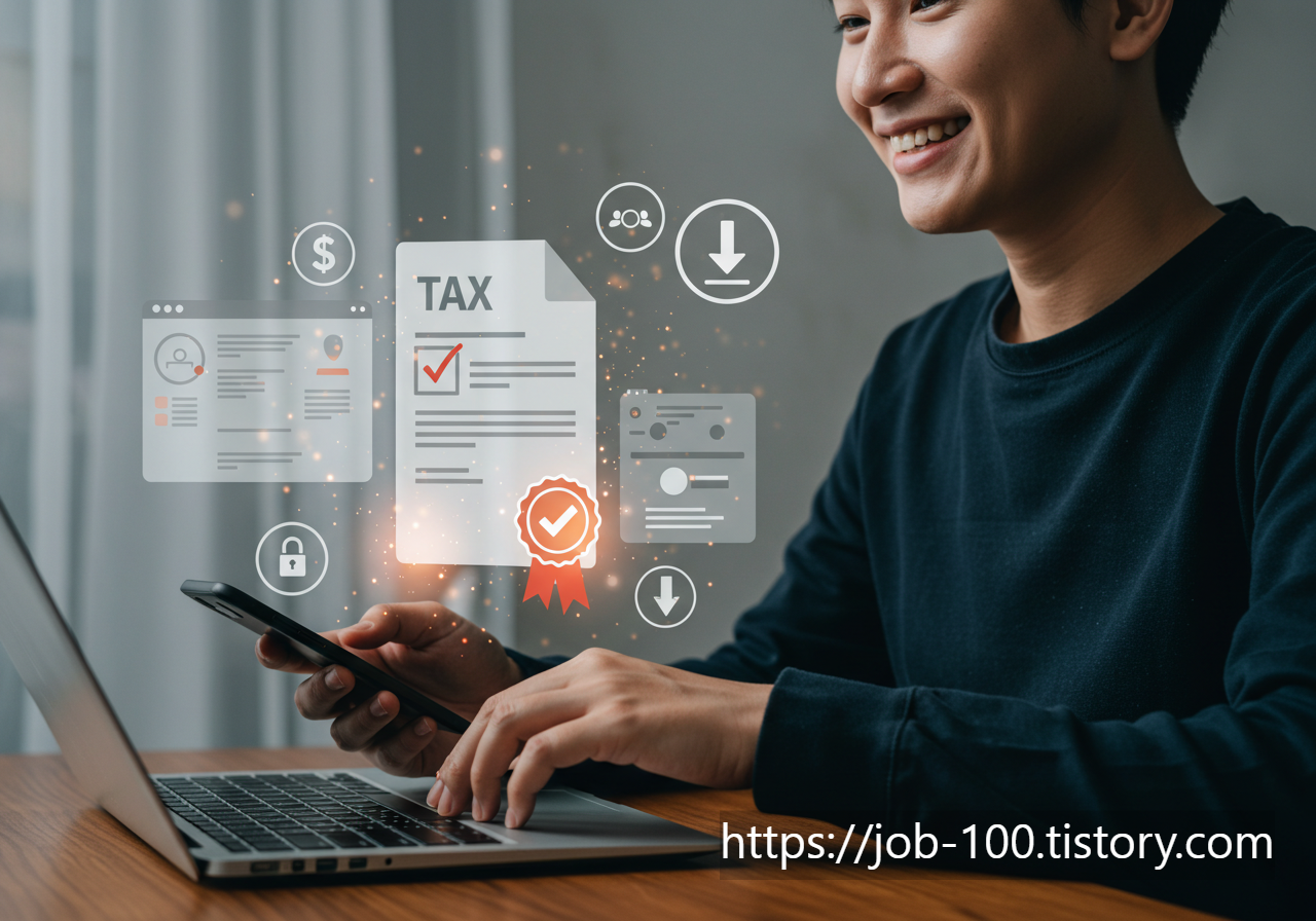 5분 만에 홈택스 국세완납증명서 발급! 초간단 정리