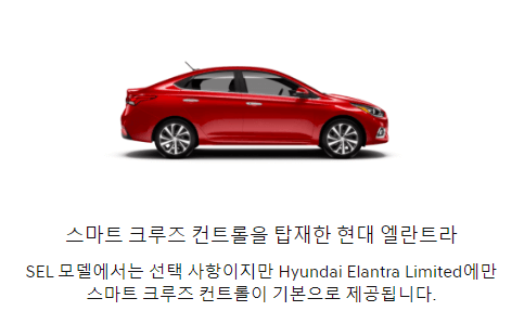 크루즈 컨트롤 차종
