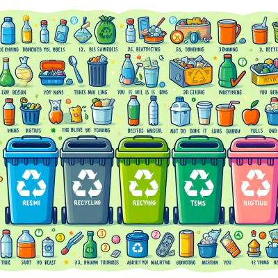 2024 쓰레기 분리수거 가이드라인 안지키면 과태료 폭탄