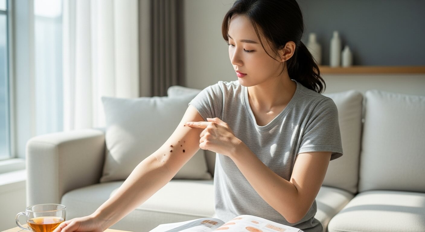 몸에 갑자기 점이 많이 생기는 이유