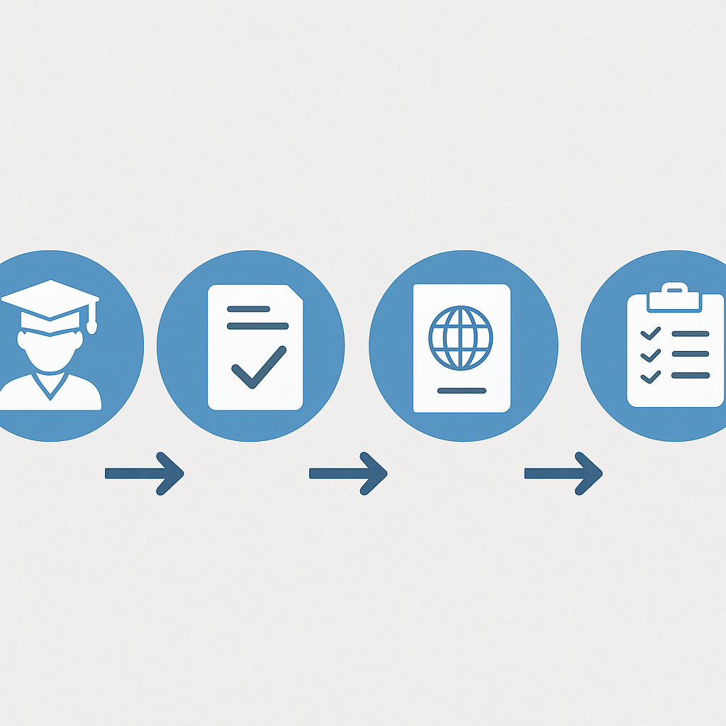 일본 유학 COE 발급 과정