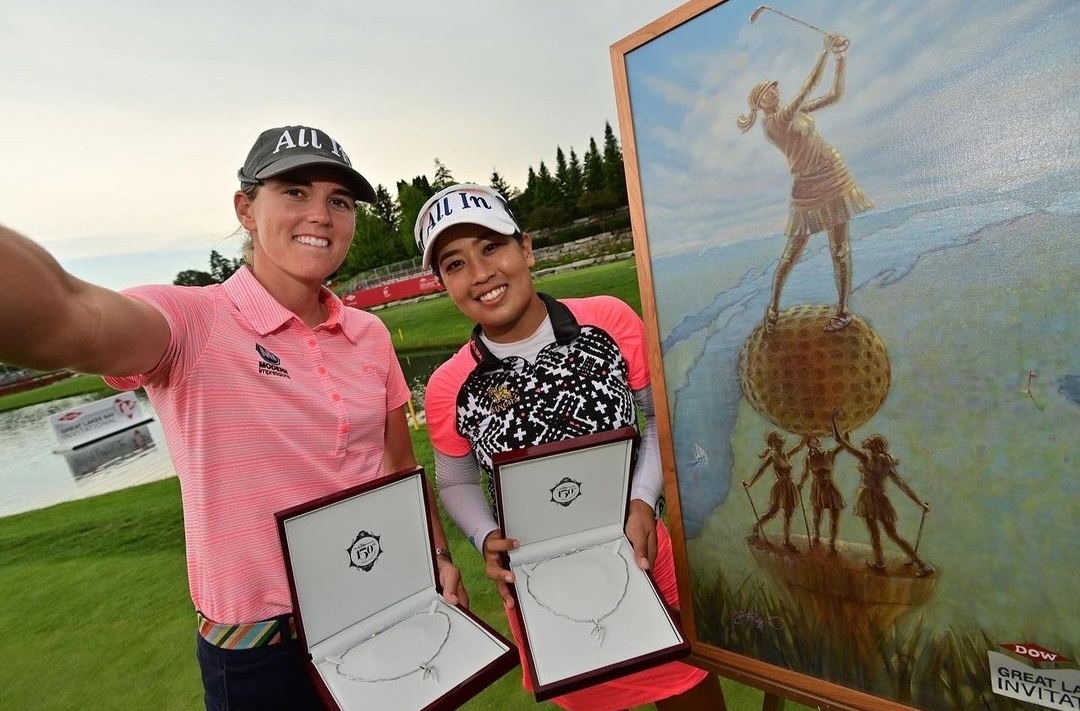 다우 GLBI 2019 우승팀 시드니 클랜턴과 자스민 수완나푸라 ⓒDow GLBI