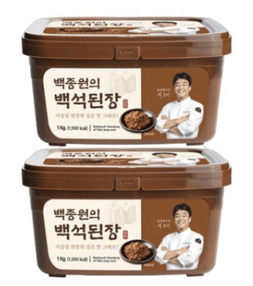 백종원의 백석 된장' 원산지 표기