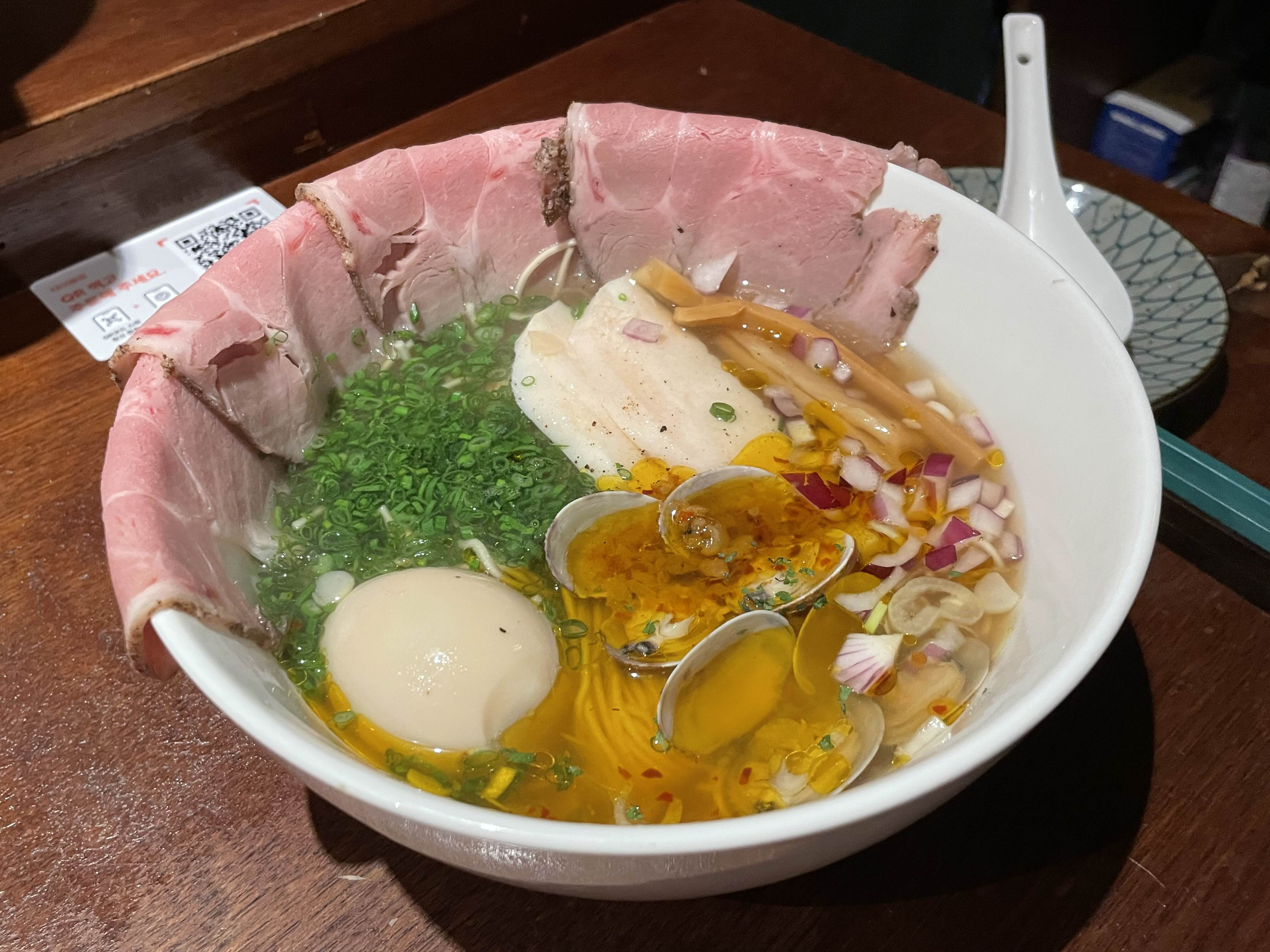 봉골레쇼유라멘