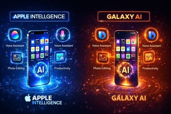 애플 인공지능 vs 갤럭시 AI