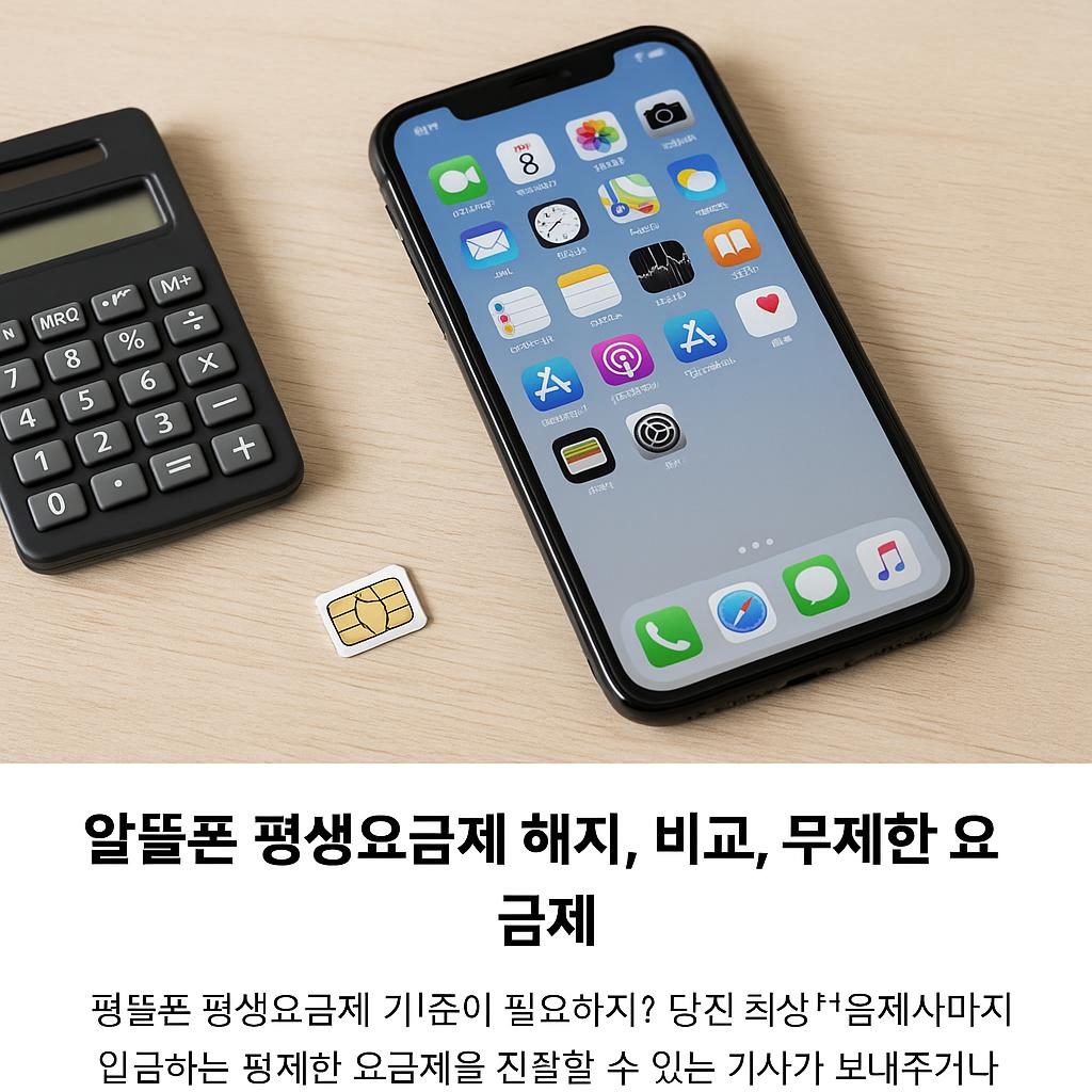 알뜰폰 평생요금제