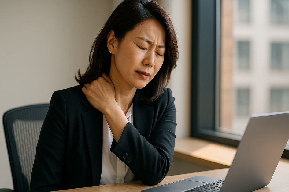 40๋ ์ง์ฅ์ธ ์ด๊นจ๊ฒฐ๋ฆผ ์ด๋ฏธ์ง