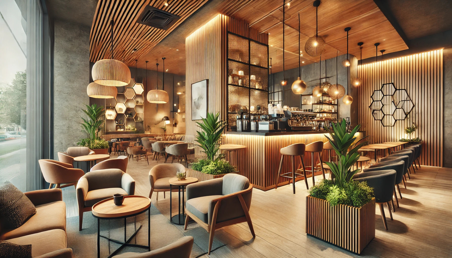 카페 인테리어 이미지