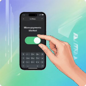 알뜰폰 소액결제 차단·해제방법 이미지