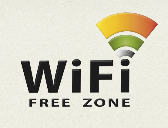 와이파이 마크가 나와있는 사진