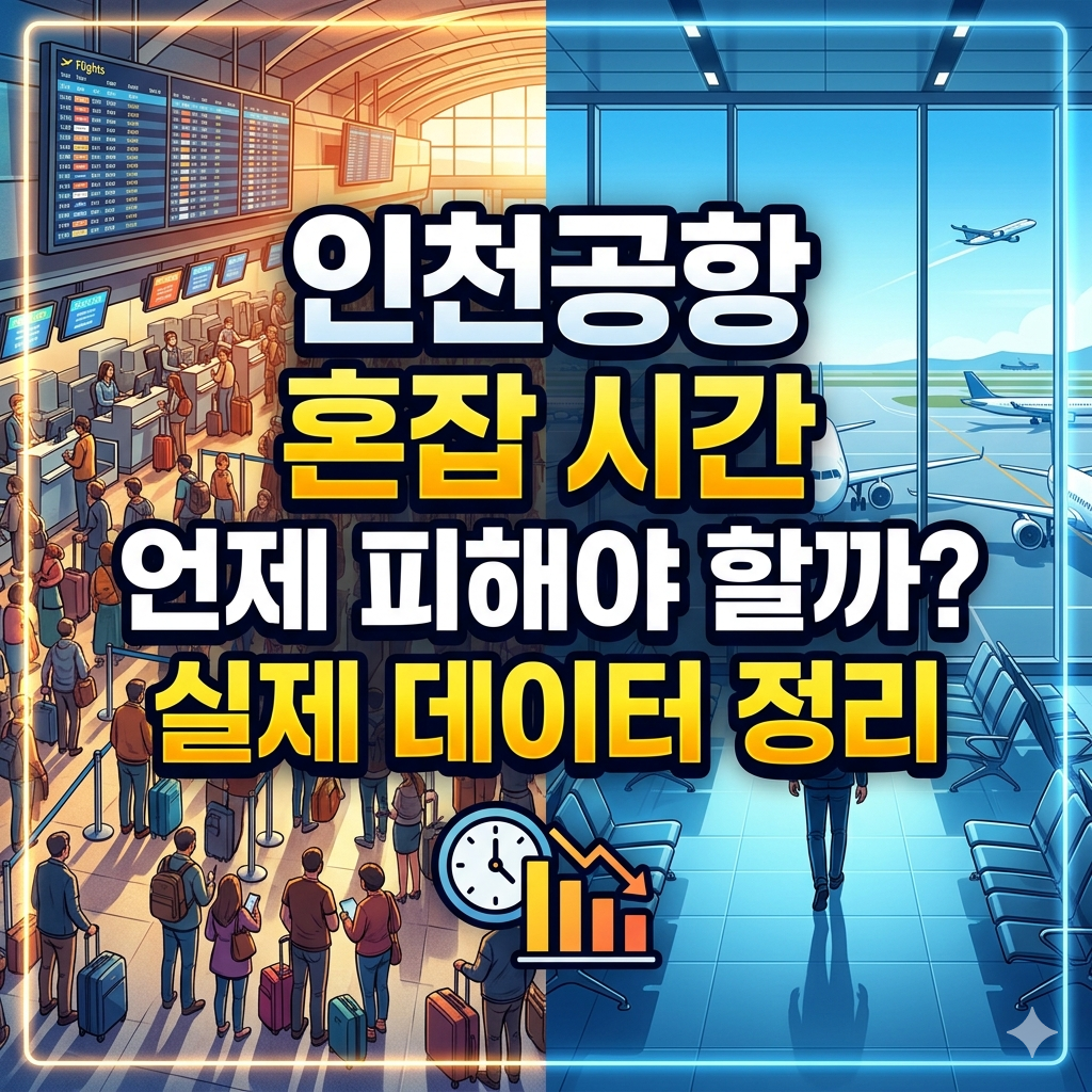 인천공항 혼잡 시간
