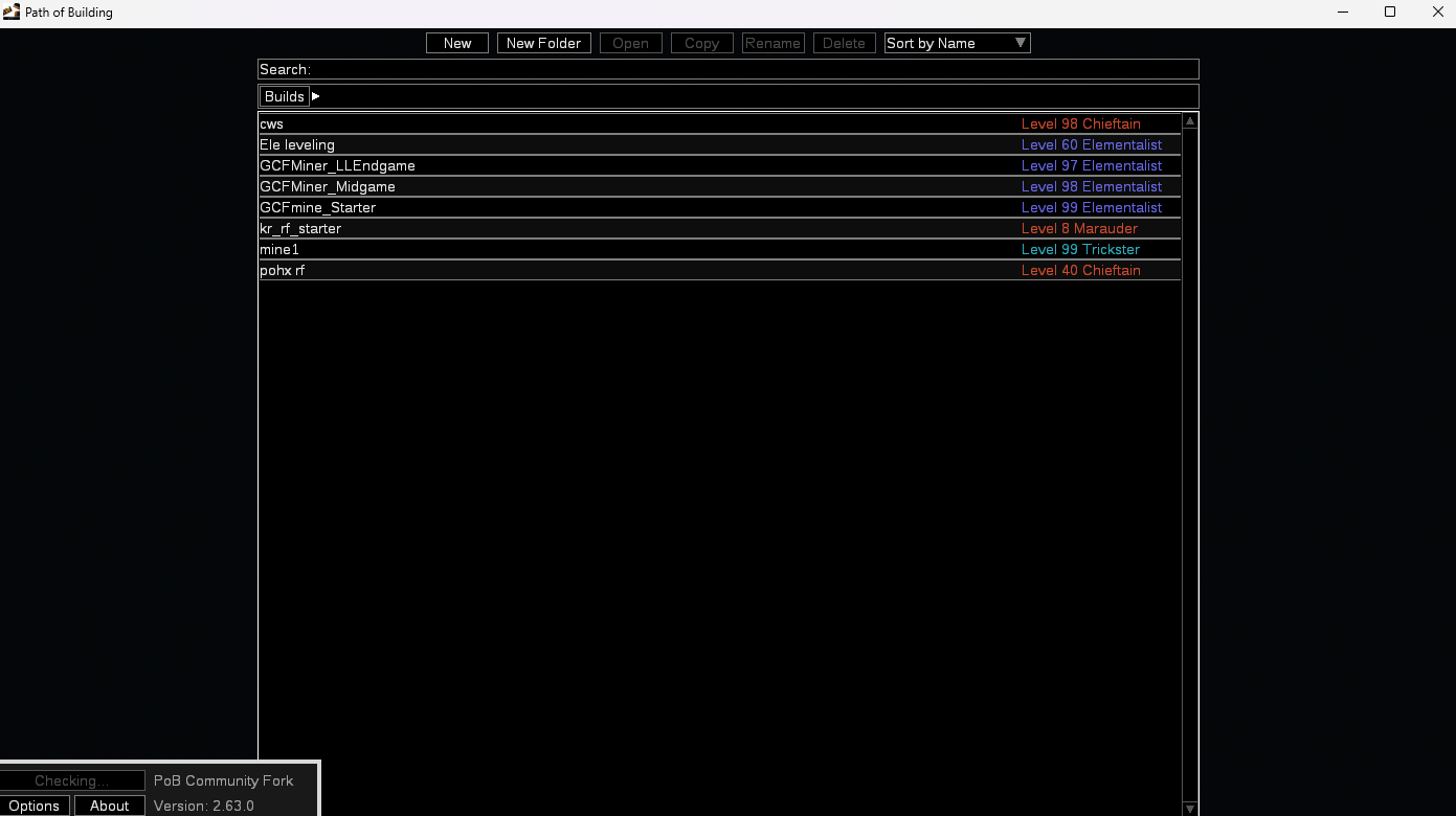 Path of Building 다운로드 및 사용 방법