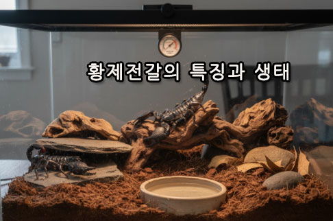 황제전갈의 특징과 생태