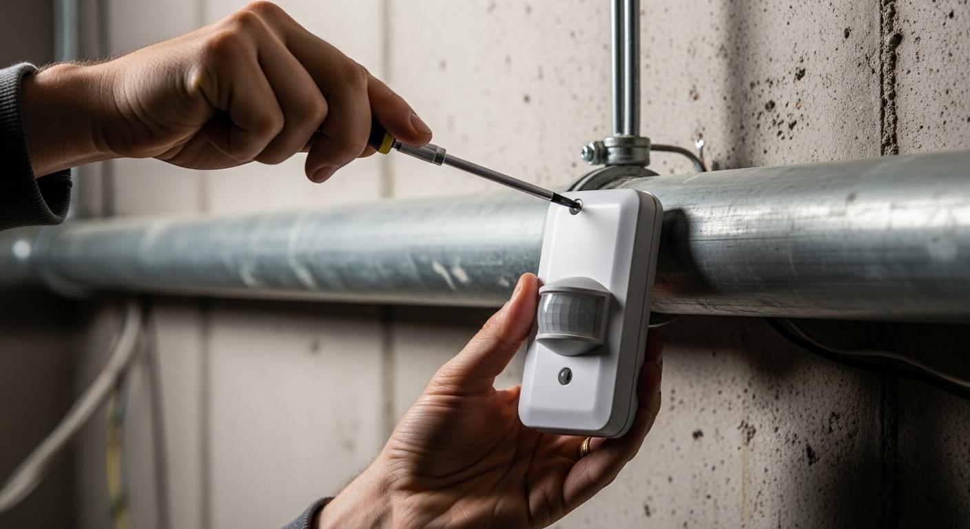 설치 불편 센서등 후기