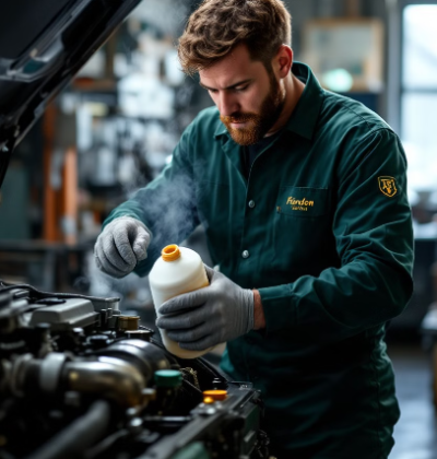 겨울철 차량엔진